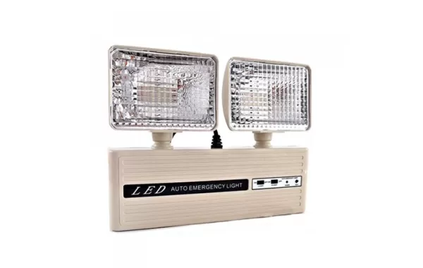 Lampara Emergencia 2 Focos Led 2x1,5w Con Manilla Lexo