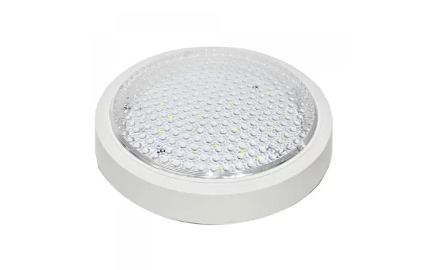 Panel Sobrepuesto Redondo Led 13w Luz Fria Jie Acrilic