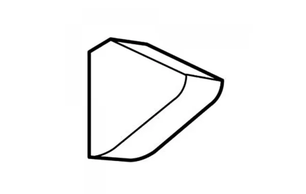 Tapa Final Bandeja 80x80 Dlp-3-d Blanco Legrand Ref 32316