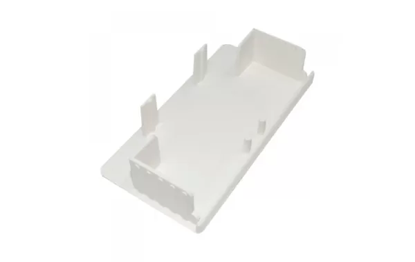 Tapa Final Bandeja 100x50mm Blanco