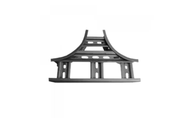 Curva Escalerilla Tee Galvanizada 100x50mm