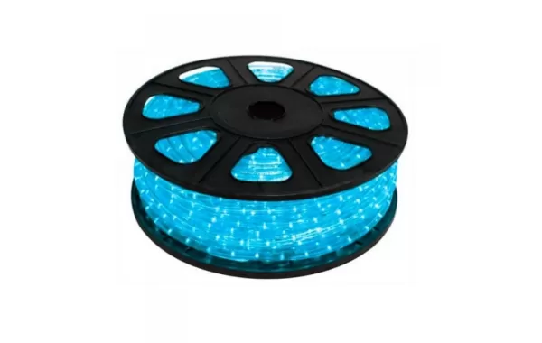 Cinta Led Exterior 14,4w Ip65 72 Led X Metro Rollo 100 Mts Luz Azul