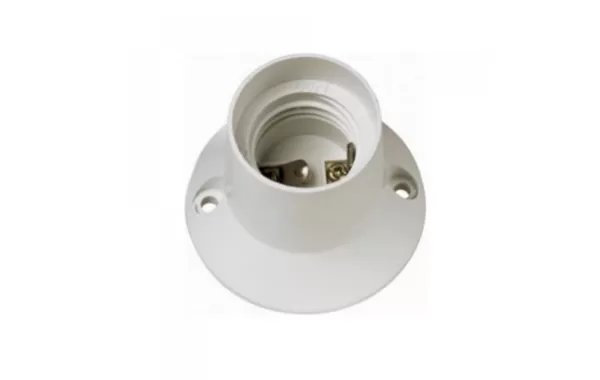 Base Recta Plastica E27