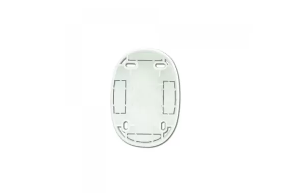 Base Oval 1 Mod. P/moldura - Blanco Bticino Ref P01m1b