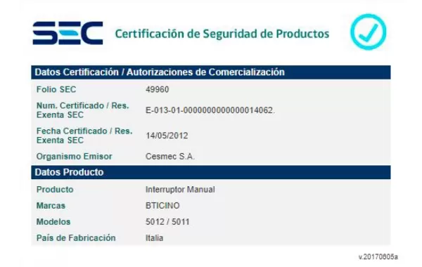 Interruptor Magic Cruzamiento 16a 250v Bticino Ref 5012