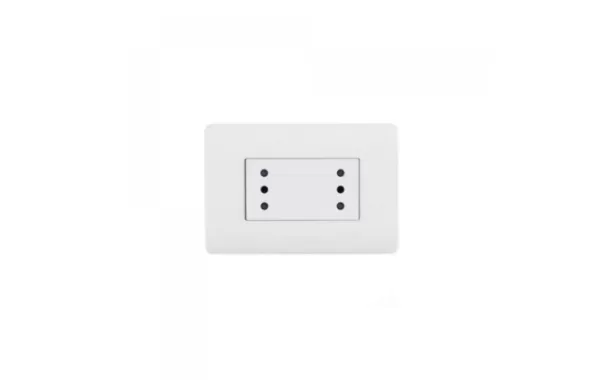 Ench. Hembra Doble Emb. 10 Amp.armado Schneider Genesis Blanco Mwd130327547