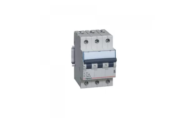 Interruptor Automatico 3x6 A 6ka - Legrand Ref 403614