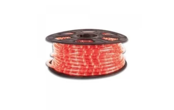 Cinta Led Exterior 14,4w Ip65 72 Led X Metro Rollo 100 Mts Luz Roja