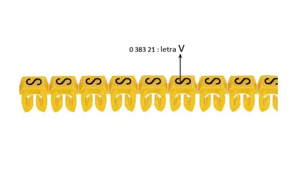 Cab3 Letra V 0,5-1,5 Mm2 - Legrand Ref 038321