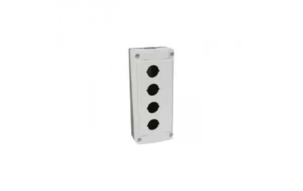 Caja Plastica Gris 4 Perf Legrand Ref 024204