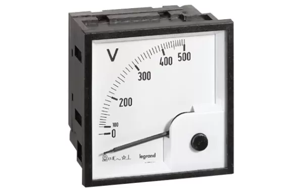 Voltimetro 500v Panel Legrand Ref 014661