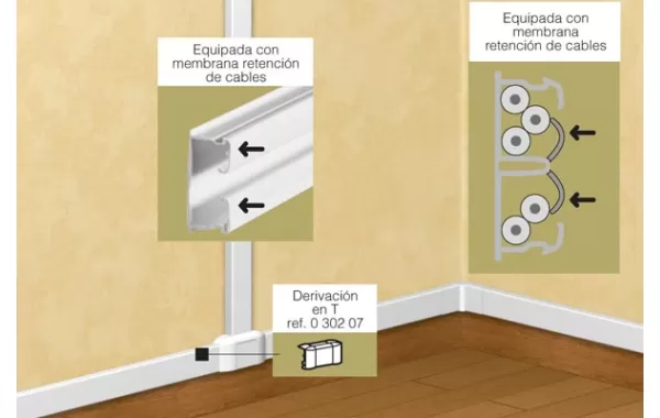 Derivacion T Multifunciones Legrand Ref 030207