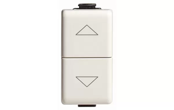 Pulsador Doble Na C/ Interbloqueo 10a 250v - Marfil Bticino Ref A5037