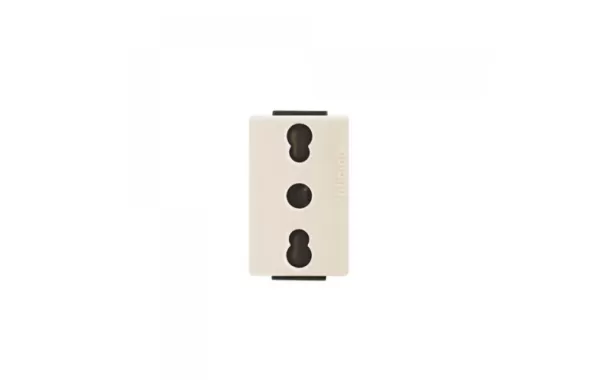 Toma 2p+t 10/16a Marfil Bticino