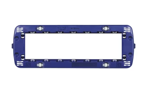 Soporte Plastico 7 Mod Living/light Bticino Ref Ln4707