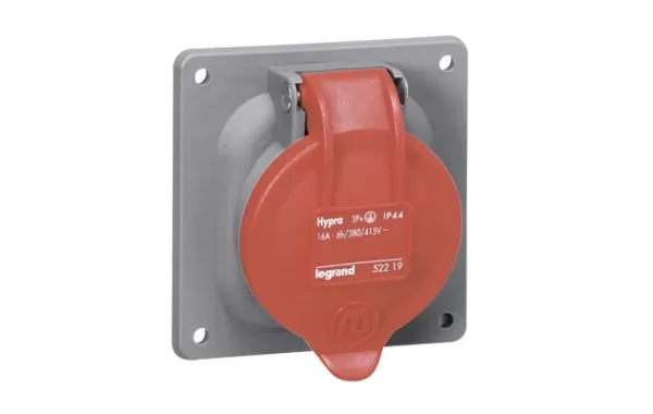 Hyp/toma Ee 3p+t 380/16a Ip44 Legrand Cod Ref 052219