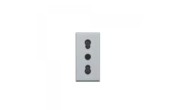 Toma 2p+t 10/16a 250v C/ Alv. Protegidos - Clara Bticino Ref Hc4180