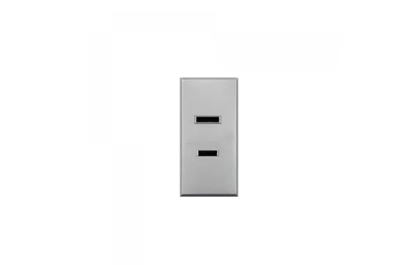 Toma De Corriente Std.americano 1 Mod - Clara Bticino Ref Hc4127s