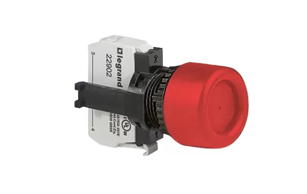 Osm/boton Armada Roja C/cap Legrand Ref 023711