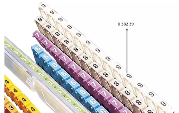 Cab3 4-6 Mm2 Numero 9 Blanco - Legrand Ref 038239