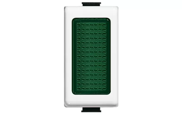 Portalampara Verde - Blanco Bticino Ref Am5060v