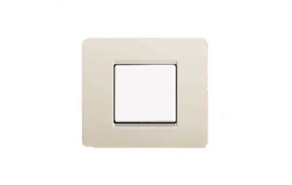 Matix-placa 2 Modulos Blanca Bticino Ref Am4802bn