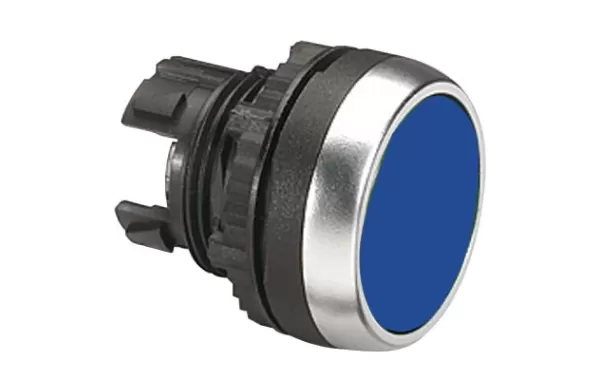 Cabeza Pulsad Plana Azul Legrand Ref 023803