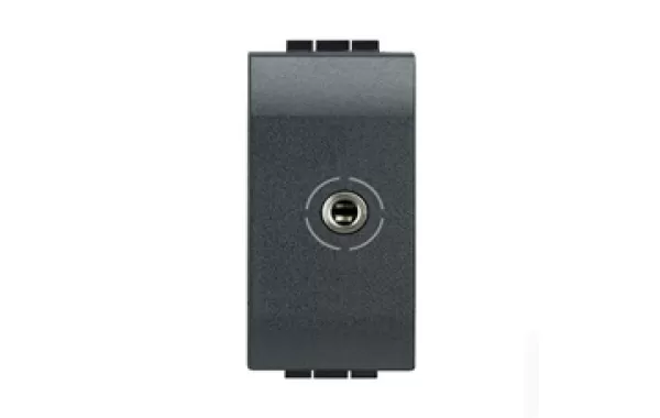 Conector Jack 3.5 Antracita Bticino Ref L4280 28826