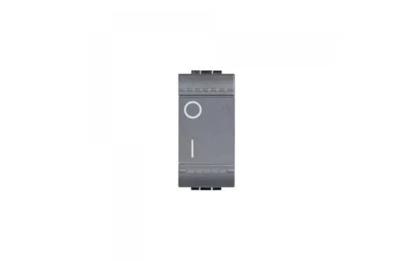 Interruptor Bipolar 16a 250v Antracita Bticino Ref L4002n 28777