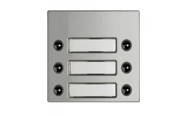 Mod Frontal 6 Pulsadores Alum Bticino Ref 332461