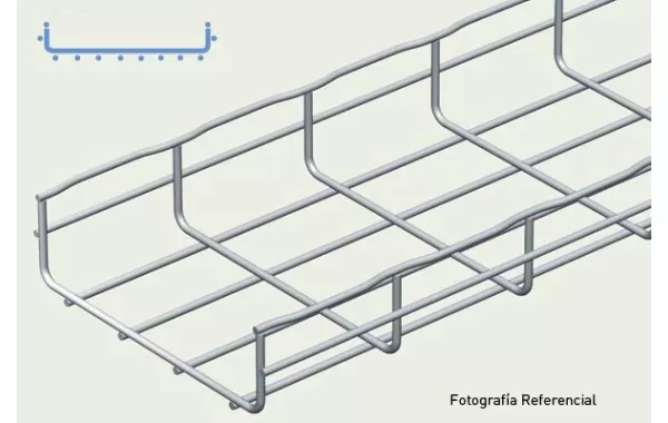 Cf Bandeja 54/400 Inox 316l - Legrand Ref Cm000204