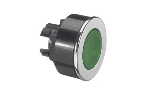 Boton Plano Verde 30mm Legrand Ref 023815