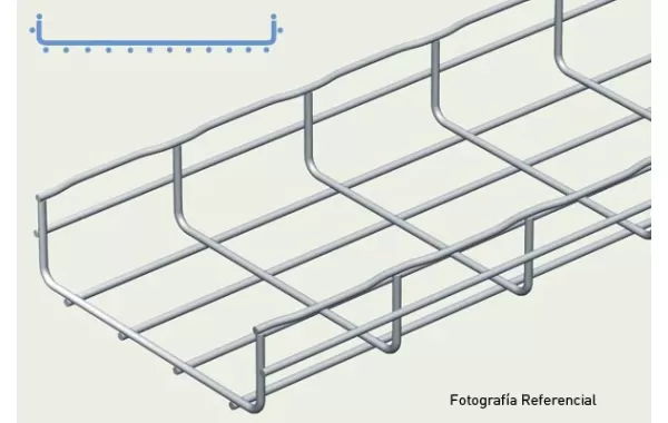 Cf Bandeja 54/600 Inox 304l - Legrand Ref Cm000408
