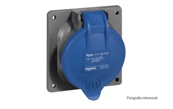 Hyp/toma Ee 2p+t 220v/16aip44 Legrand Cod Ref 052018