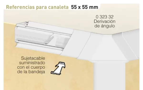 Dlp 3d Derivacion Ang P/32302 Legrand Ref 032332