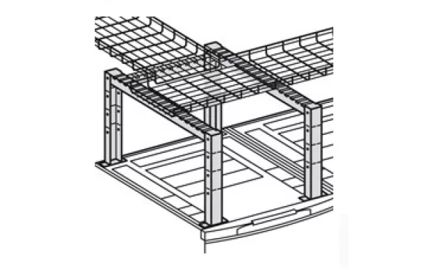 Soportes Guia Cable L600/800 Legrand Ref 046478