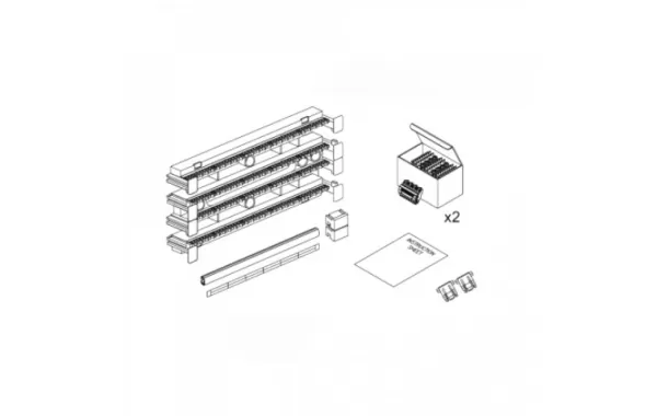 110 Block C6 Sin Patas 100p Legrand Cod Ref 633928