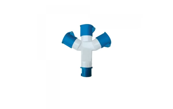 Derivacion Para Enchufe 3 Hembras 16a 2p+t 220v Lexo