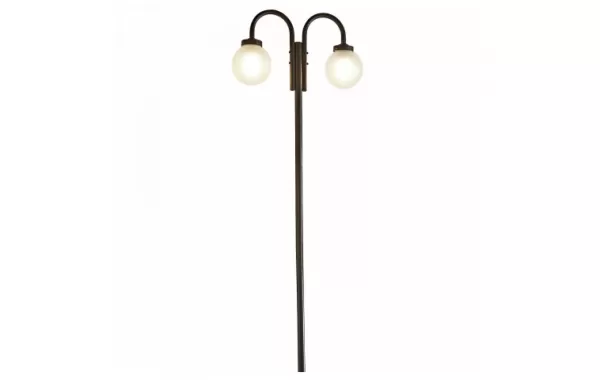 Poste Fierro 2 Ganchos Curvo Para Globo De 25cms.