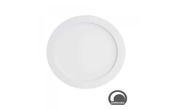 Foco Led Embutido 18w Redondo Dimiable Luz Fria.