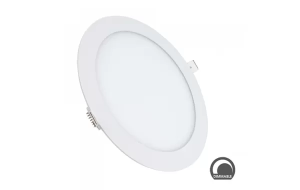 Foco Led Embutido 18w Jie Redondo Dimiable Luz Calida