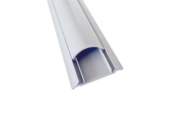 Pasada De Piso 48x13mm Estandar Gris