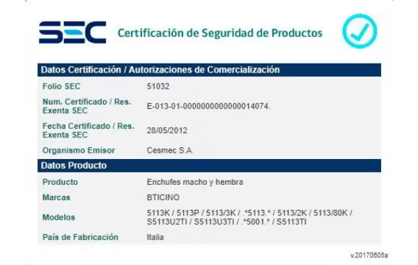Modulo Enchufe Magic Protegidos 2t 10a 250v Bticino 5113