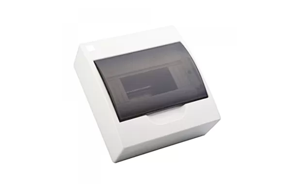 Tablero Plã¡stico Sobrepuesto 8 Circuitos P/transparente