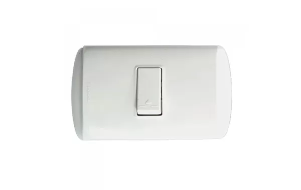 Interruptor Pulsador Modus Blanco Embutido Armado Ref 1102bn