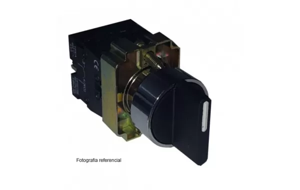 Selector 3 Posiciones Maneta Corta 22mm