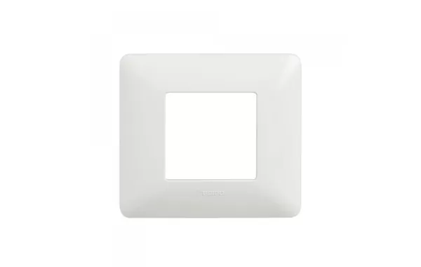 Placa Matix 2 Modulos Blanca Bticino Ref Am4802bbn