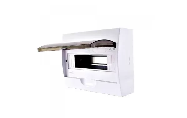 Tablero Plastico Sobrepuesto 12 Circuitos P/transparente