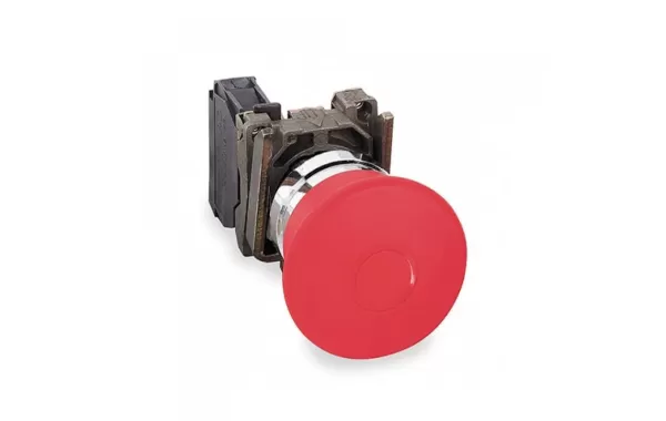 Pulsador Parada De Emergencia C/ret 22mm
