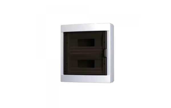 Tablero Plastico Sobrepuesto 24 Circuitos P/transparente Cromptom